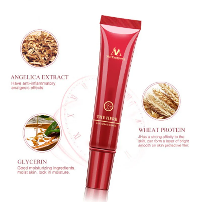 Восстанавливающий Крем для ногтей с натуральными травами крем против