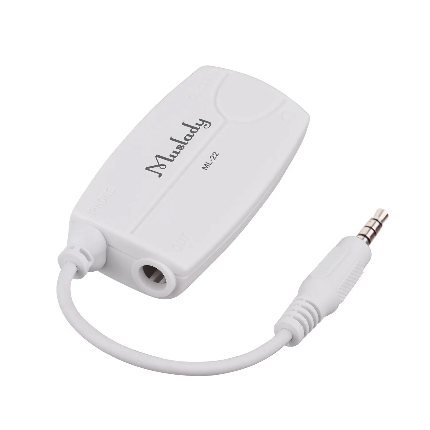 Muslady ML-2 гитары разъем адаптера конвертер электрическая бас-гитары для Мобильный