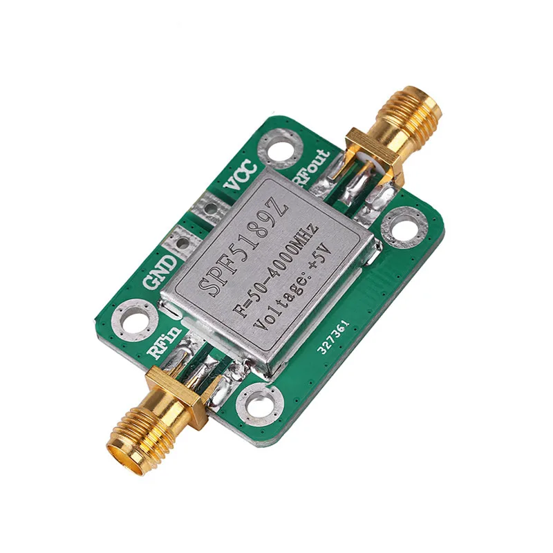 RF SPF5189 NF 0.6dB низкий уровень шума LNA 50 4000 МГц усилитель сигнала приемник плата