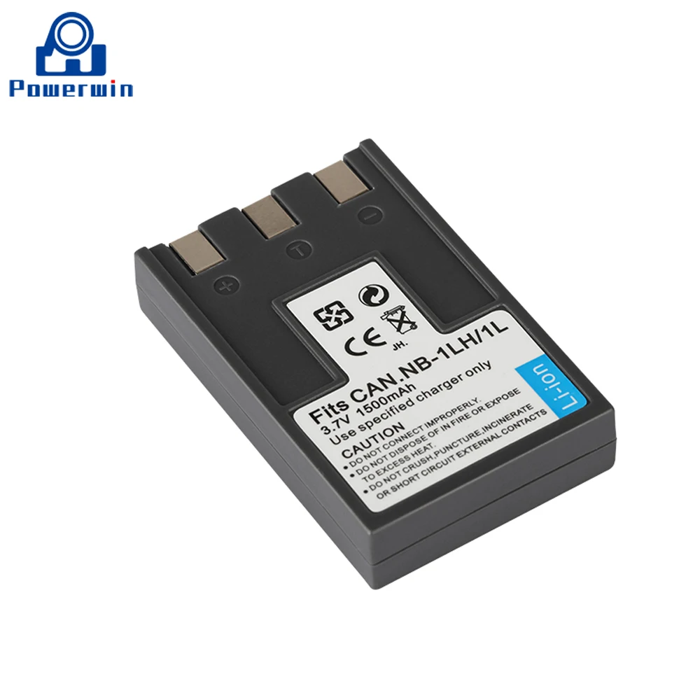 Powerwin 3PCS 1500mAh 3.7V NB-1L NB1L NB-1LH NB1LH Camera Battery for Canon Digital LXUS300 LXUS330 LXUS400 S100 S110 S200 S300 |