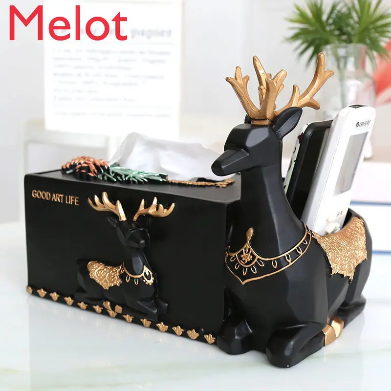

Tissue Box Living Room Creative Multi-Functional Tissue Box Remote Control Storage Tissue Box