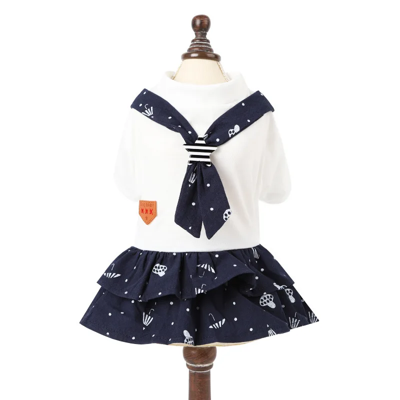 

Pet Spring Summer Skirt Dog Costume Teddy Bear Poodle Casual Four-legged Dress Decoration dog clothing luxury dog dog tuxedo