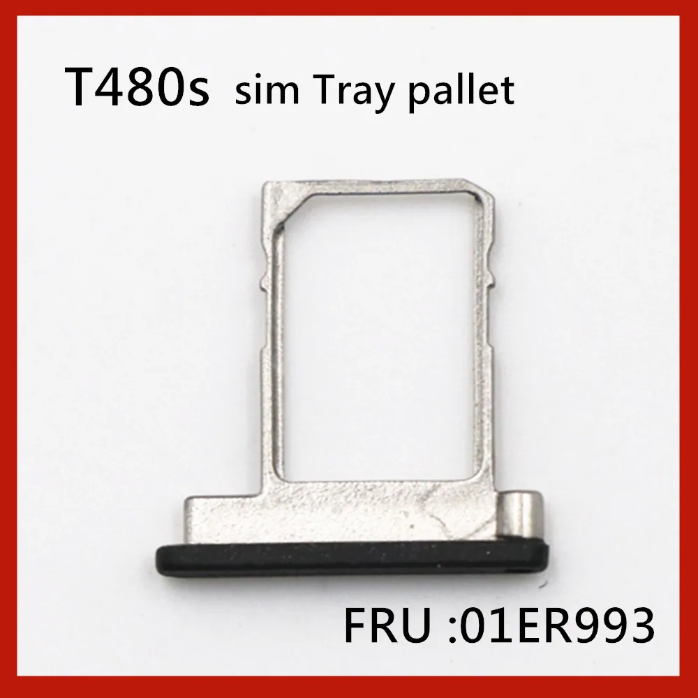 

For Lenovo ThinkPad T480s Tray SIM, Silver Black FRU 01ER993 01ER994