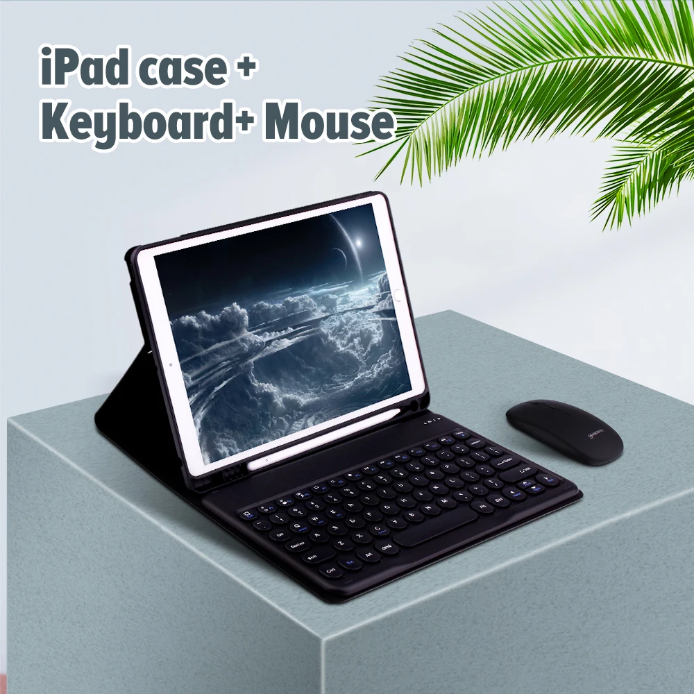 Чехол для iPad Air 4 с клавиатурой Pro 11 2020 10 9 2 1 7 2018 3 Funda 7th 8th Generacion чехол|Чехлы