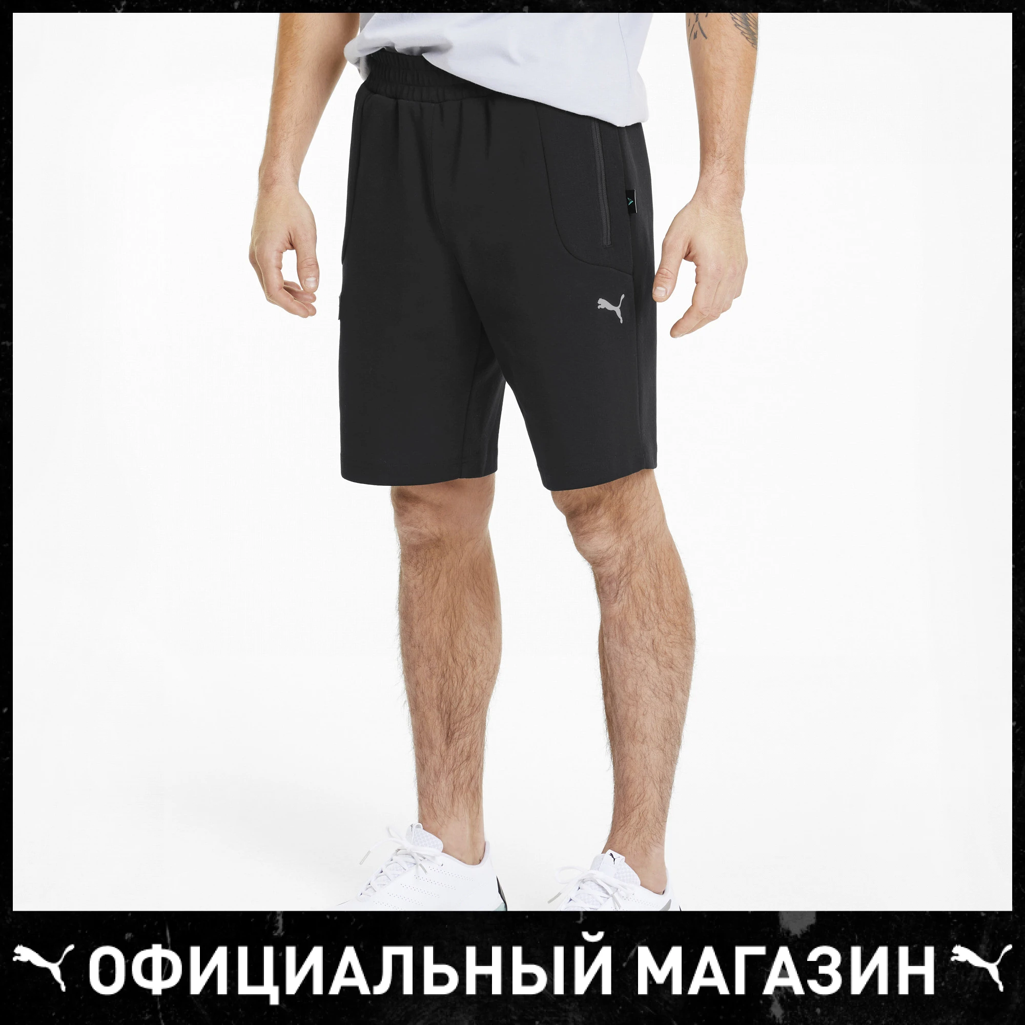Шорты PUMA MAPM SWEAT SHORTS|Мужские шорты| |