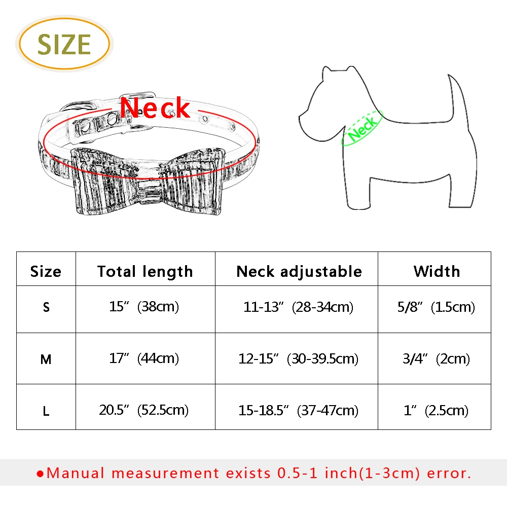 Регулируемый ошейник для собаки креативный милый питомца поводок бант кошек