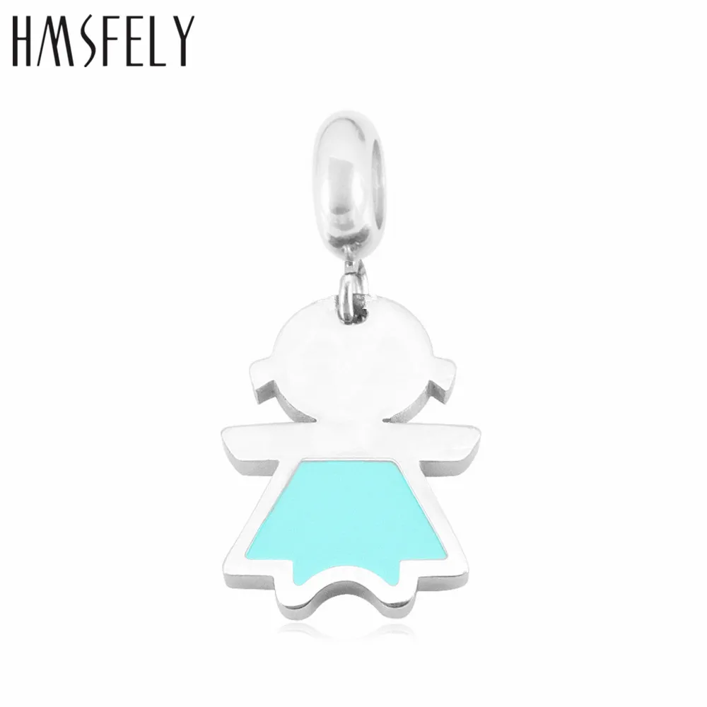 Аксессуары для подвесок HMSFELY из нержавеющей стали 316L маленьких мальчиков и