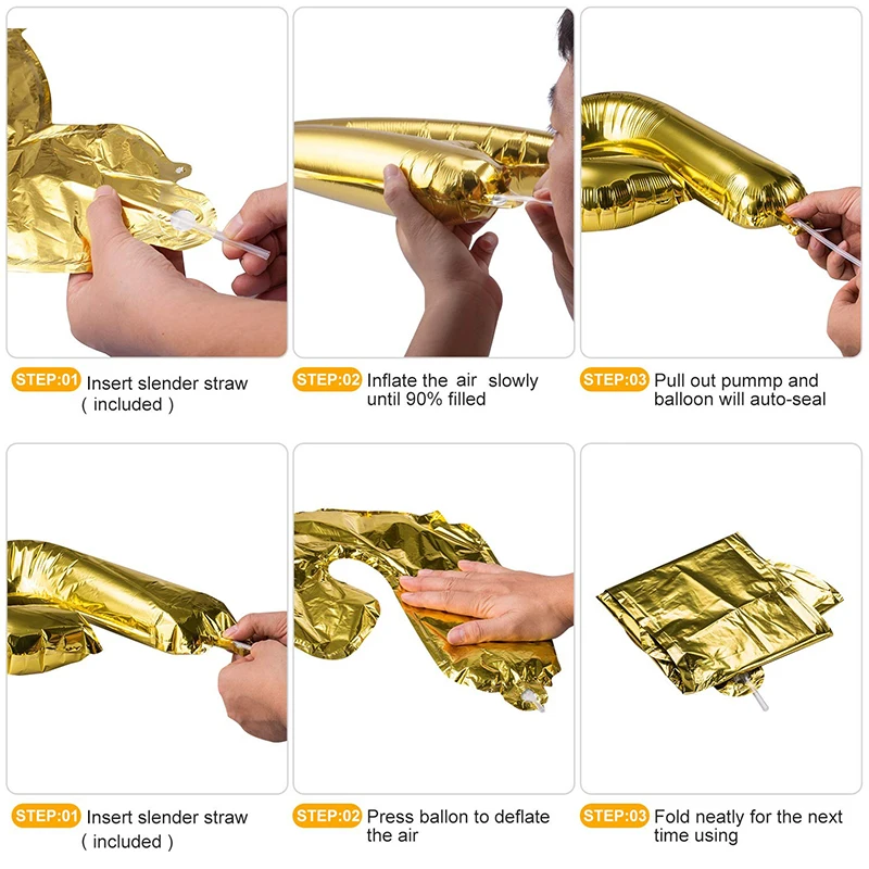 Большие 40*40 см строительные шары из алюминиевой фольги украшения для дня