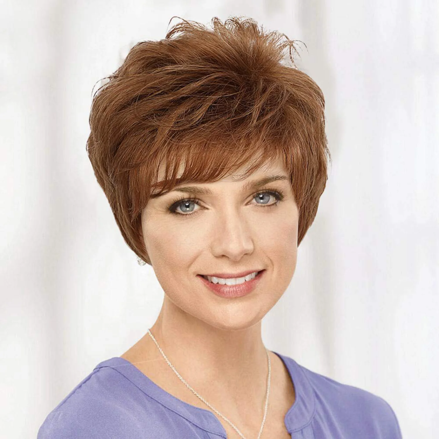 Синтетические парики для женщин 2 цвета короткие вьющиеся волосы натуральные