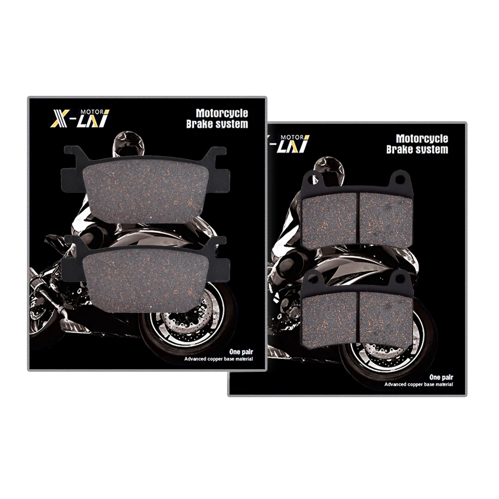 

Тормозные колодки для мотоцикла BENELLI Leoncino 125 / Leoncino 250 2018 2019 2020, передние и задние тормозные колодки, органический диск