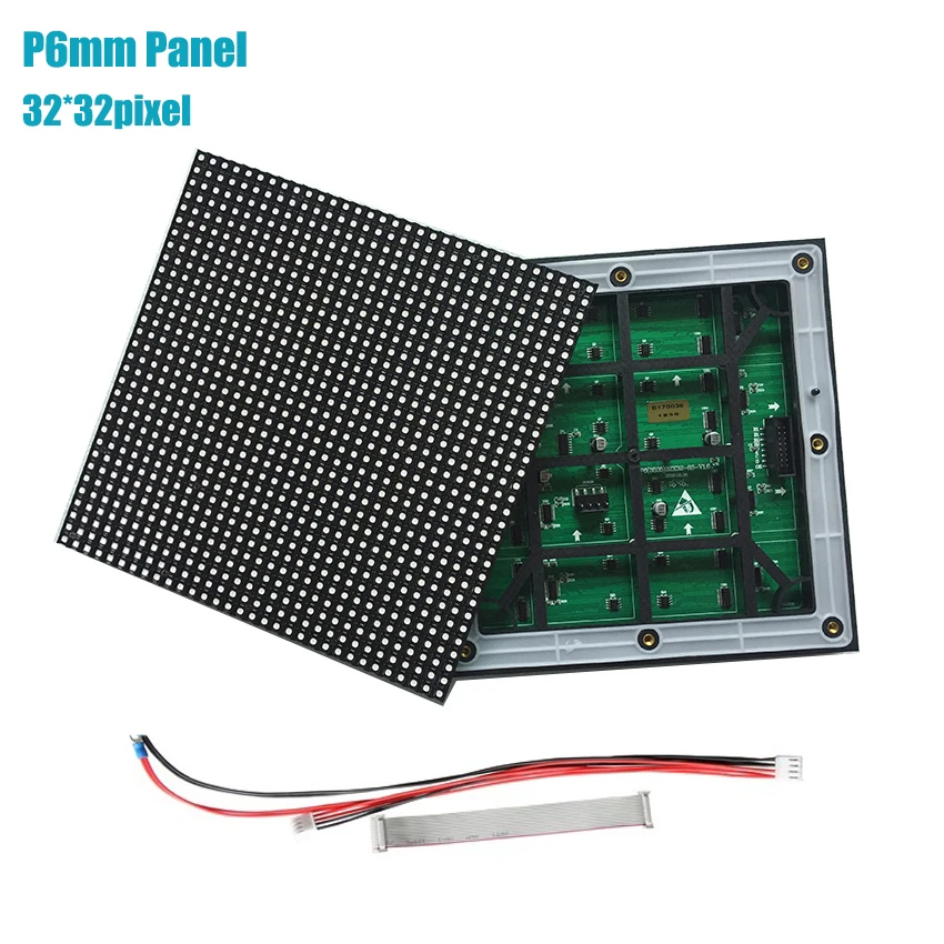 192*192 мм 32*32 Пиксели 1/8 сканирования открытый 3in1 SMD2121 RGB полный Цвет P6 светодиодный