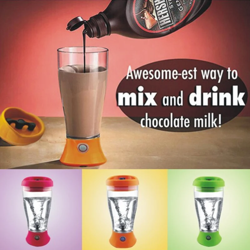 Новая герметичная электрическая кофейная бутылка для смешивания белка блендер