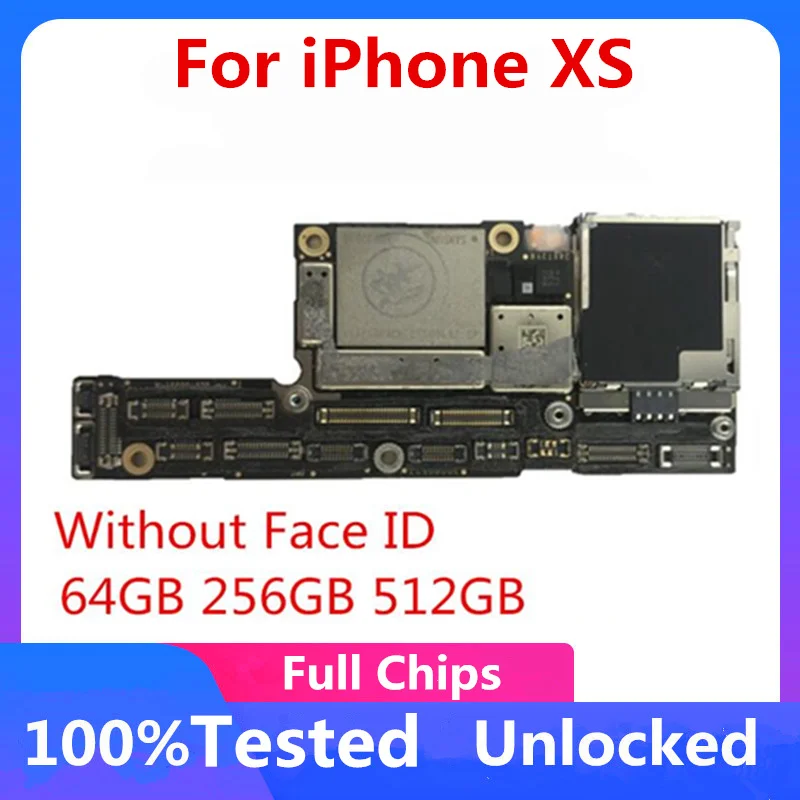 Материнская плата для iphone xs с распознаванием лица без распознавания