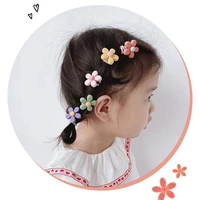 10pcs girl cute cartoon head ropes animal elastic hair bands headwears gifts