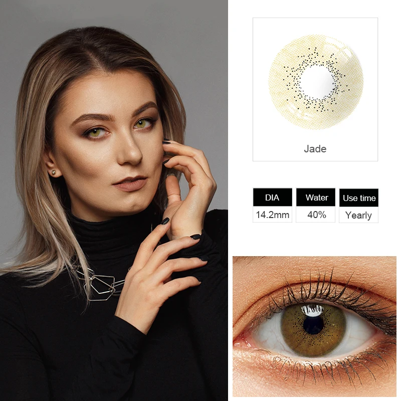 Контактные линзы для глаз зеленые шт./пара цветов|Контактные линзы| |