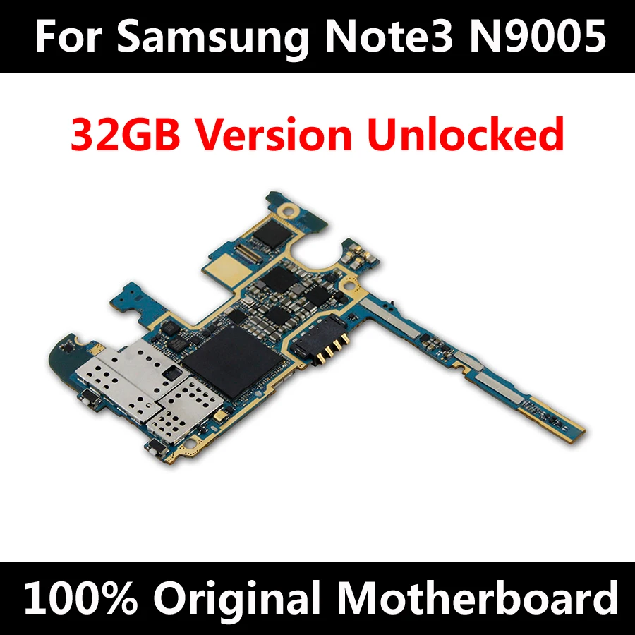 Оригинальная материнская плата для Samsung Galaxy Note 3 N9005 N900 Европейская версия с IMEI