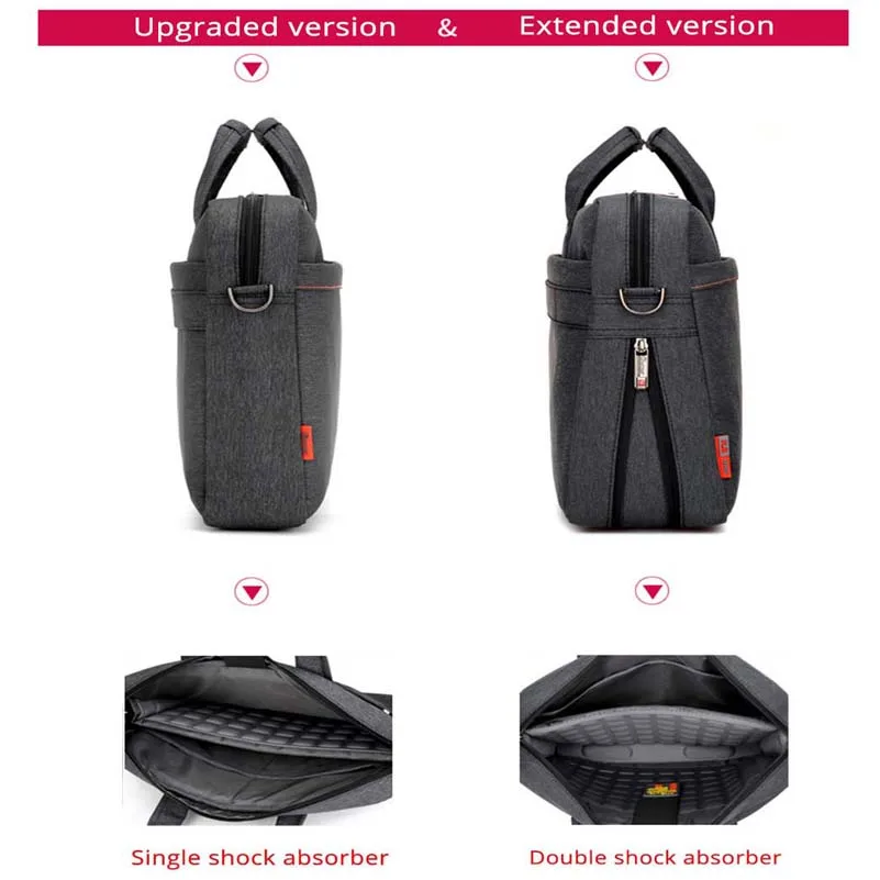 Обновленный мужской портфель водонепроницаемая многофункциональная сумка для