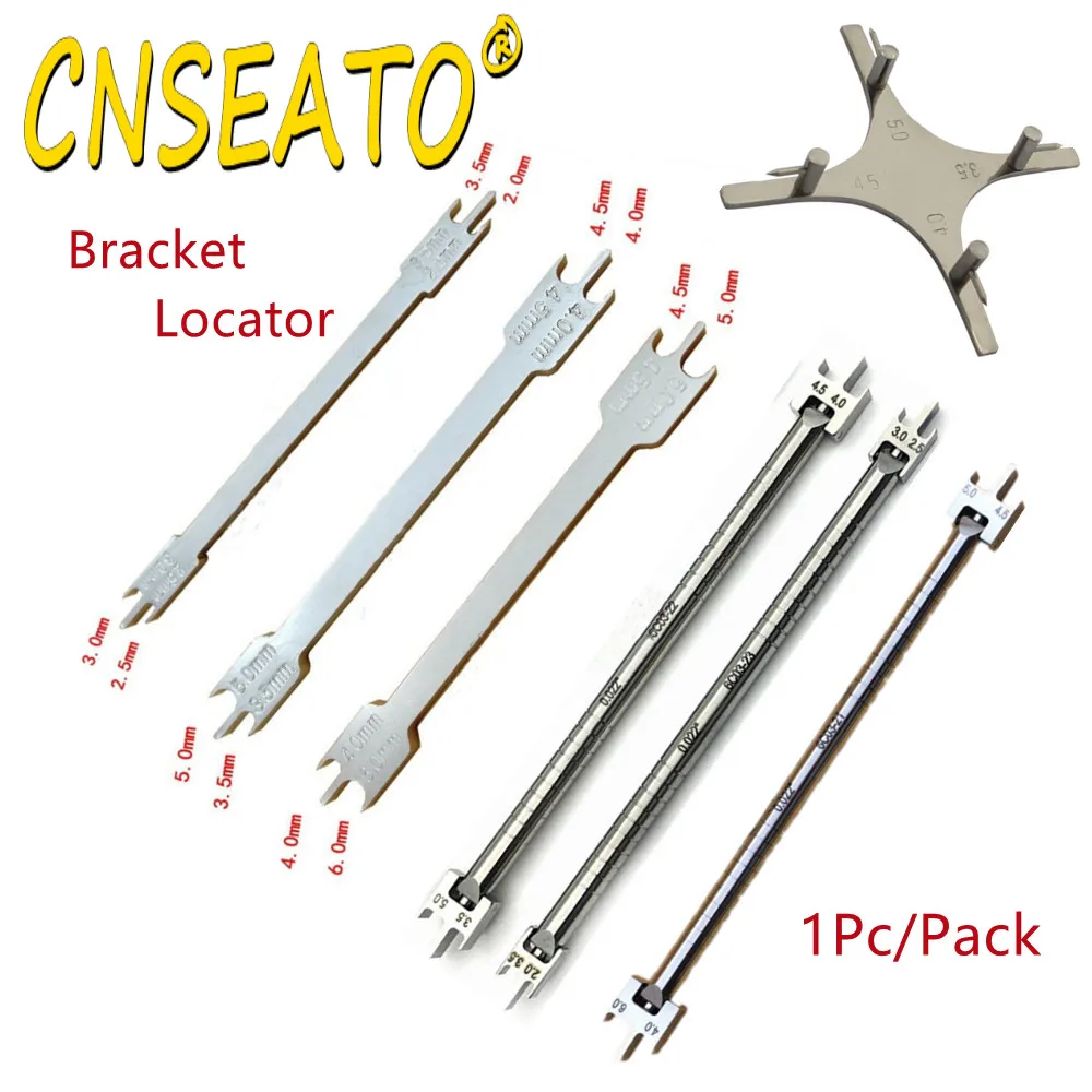 Dental Orthodontic Bracket Positioner Height Star Gauge Wick Brace Locator Rod Adjustable Articulation Dentistry Tool Instrument