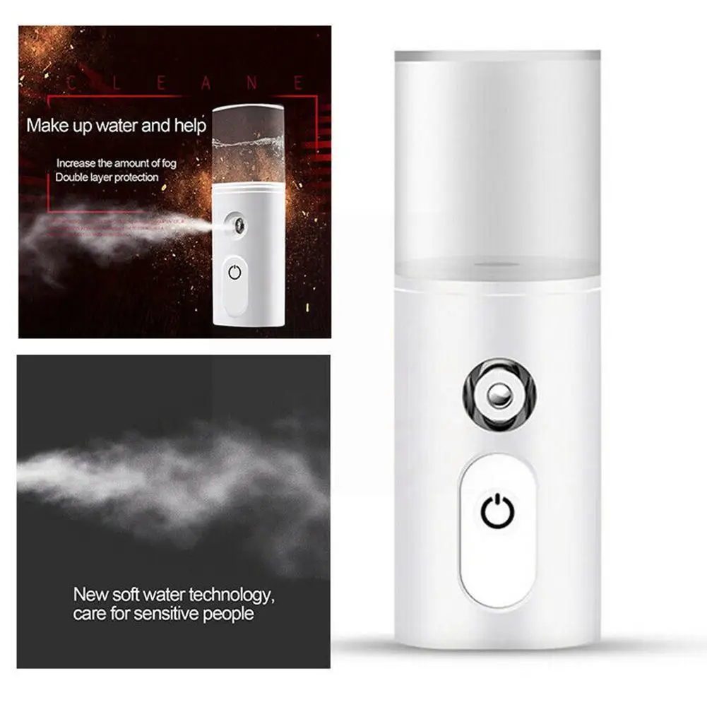 

30ml Humidifier Portable Household Car Usb Atomizer Humidifier Purifier Air Moisturizing Cleaner Mini Handheld Humidif L6p8