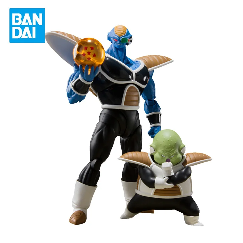 

Фигурки героев мультфильма BANDAI S.H. Фигуртс, Оригинальные фигурки из аниме «Драконий жемчуг», гульдо, буртер, игрушки Ginyu Force, модель, украшени...