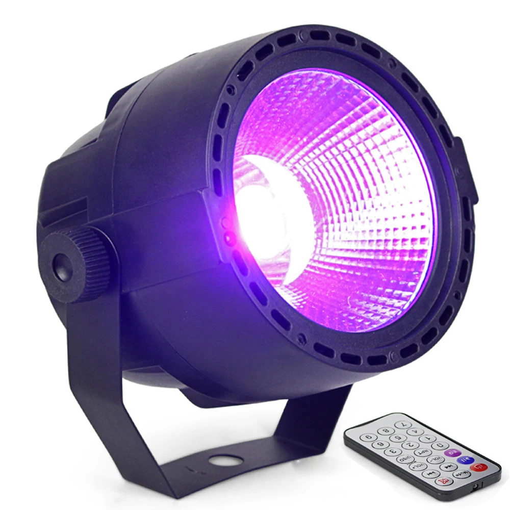 60 Вт RGBW 4 в 1 Карманный COB светодиодный светильник DMX512 мини сценический эффект