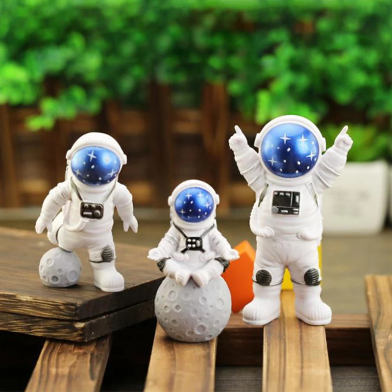 

Figure Astronaut Action Figure Beeldje Astronaut Mini Diy Model Action Figures Speelgoed Pop Home Decor Cute Astronaut