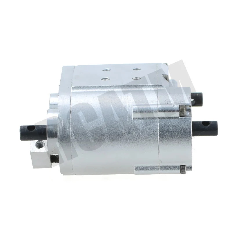 CNC Aluminum Alloy 2-speed Gearbox Transfer Case  for 1/10 RC Crawler 1/14 Tamiya Truck SCX10 RC4WD Scania Actros MAN Lesu enlarge