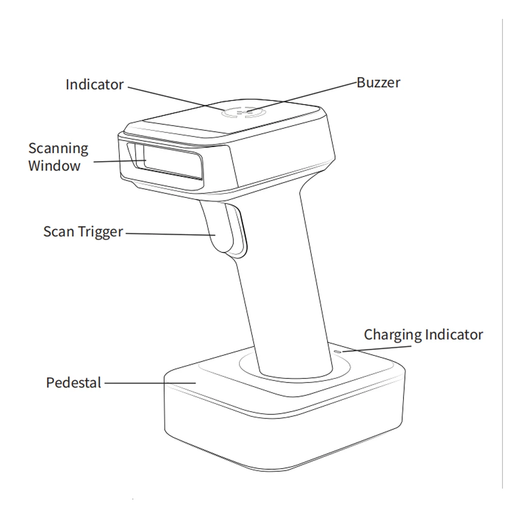 ISSYZONEPOS Bluetooth сканер штрих-кода qr-код считыватель беспроводной проводной 1D 2D изображение Портативный Сканер Поддержка PDF417 матрица данных