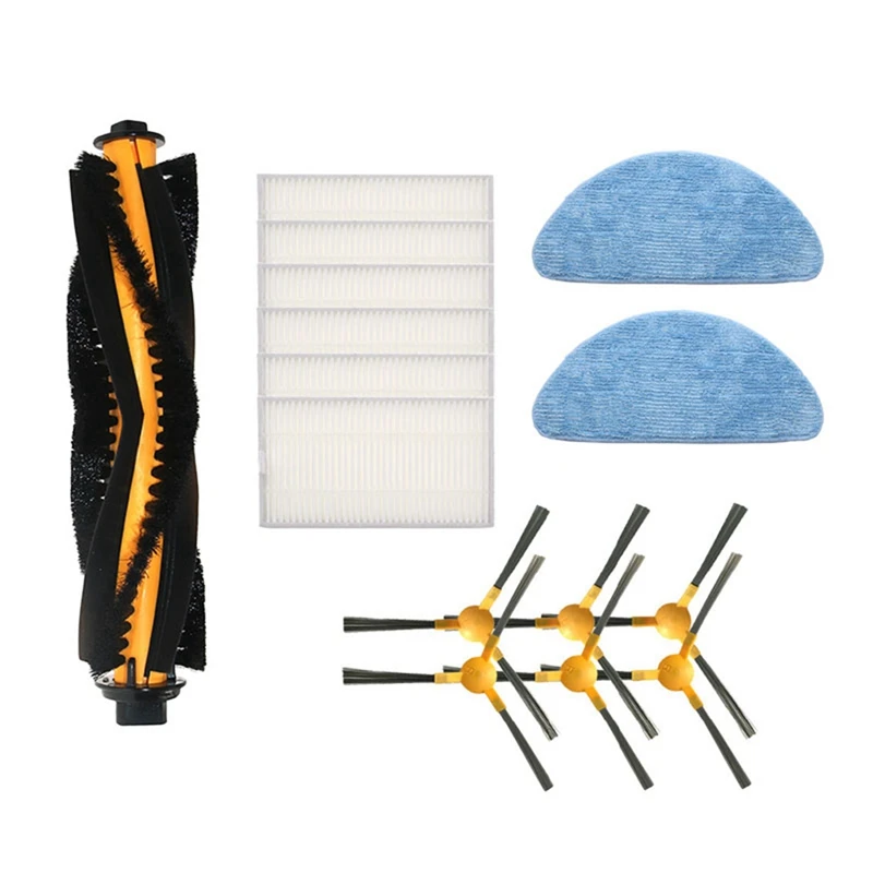 

Роликовая щетка, боковая щетка, фильтр НЕРА Для Pursang Nick Sweeper 800T820S, фильтр Запчасти для робота-пылесоса Mops, набор