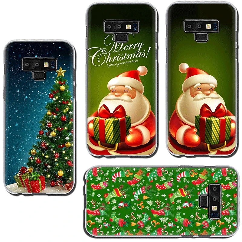 Счастливый год Счастливого Рождества жесткий чехол для телефона для samsung A5 A7 A9 A6 A8 плюс A10s 20С 30С 40С с 50s 60 70