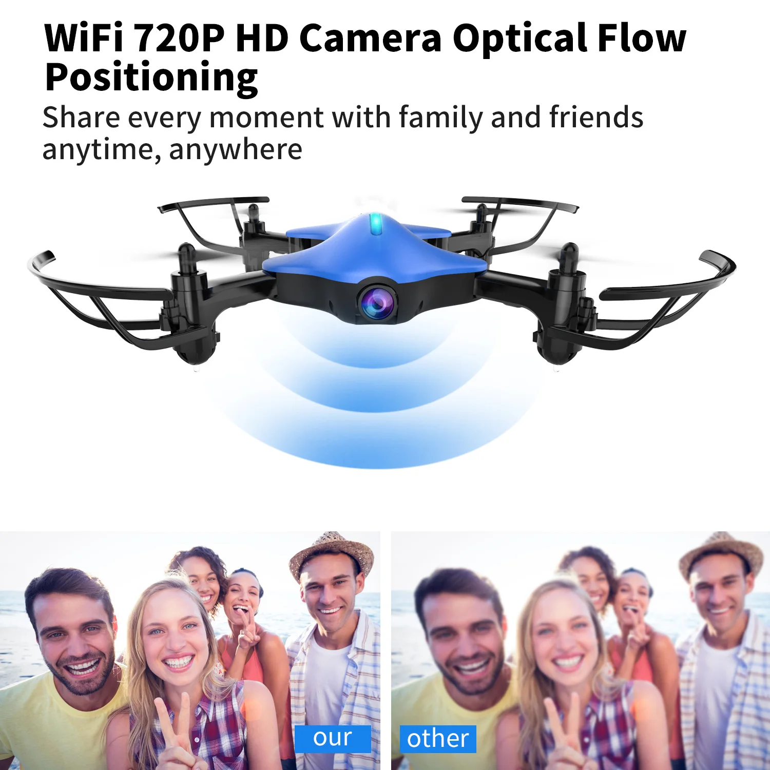 ATOYX камера Дрон HD 4k мини с широким углом RC Квадрокоптер FVP wifi Высокая 4CH Безголовый