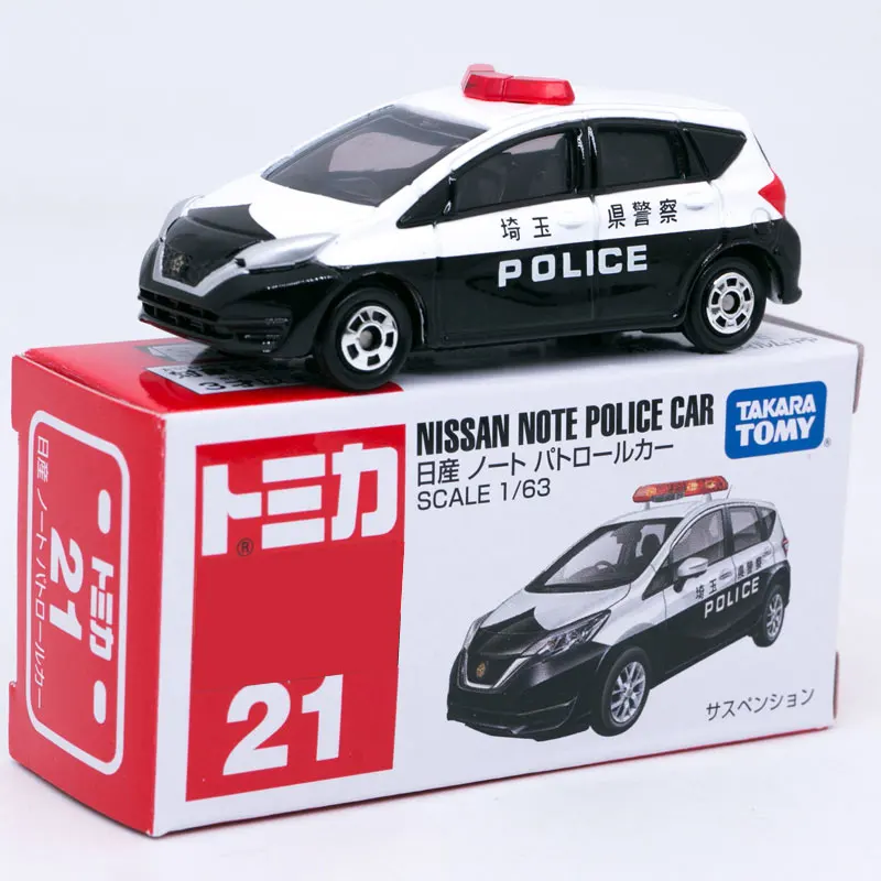 

Takara Tomy Tomica No. 021 Nissan-Note PoliceCar Diecast Car Model Toys for Boys #21
