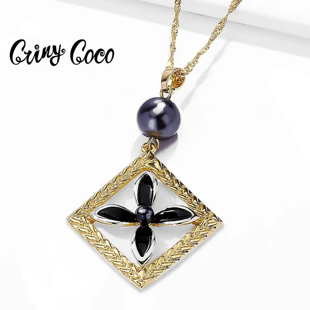 Женское жемчужное ожерелье Cring Coco гавайский цвет золотистого цвета аксессуары