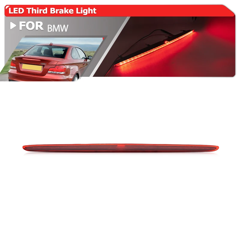 

Led High-Mount 3rd Third Brake Stop Light High Level Rear Tail Signal Lamp For BMW 1 Series E88 E82 Coupe&Convertible 2007-2013