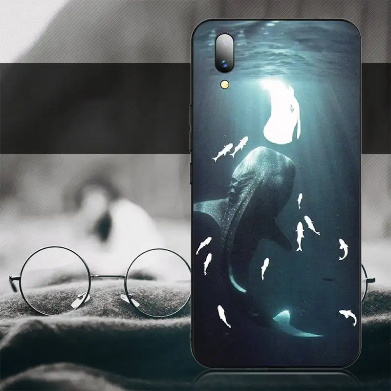 Мягкий силиконовый чехол PENGHUWAN для Vivo Y91c Y17 Y51 Y67 Y55 Y93 Y81S Y19 Y7S черный телефона |