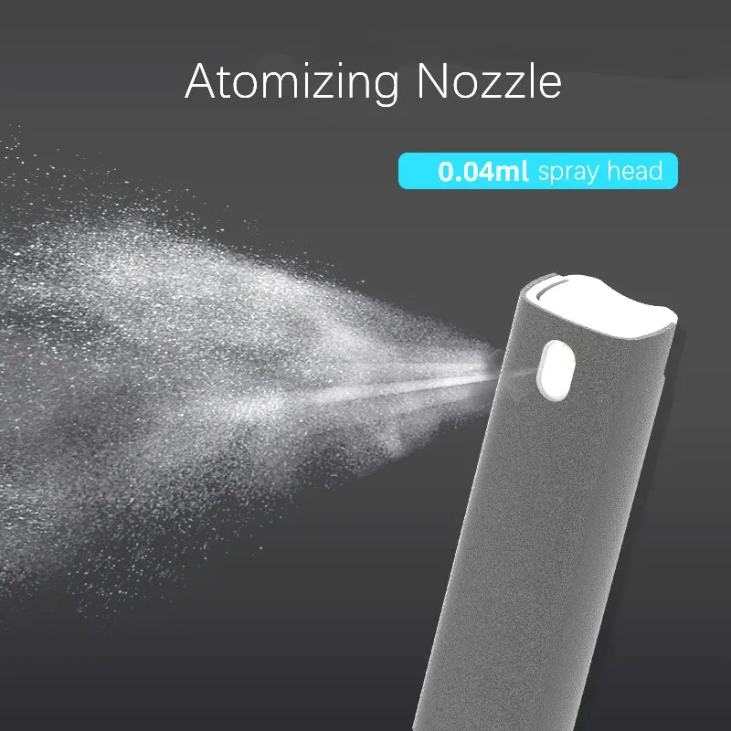 Портативный спрей для разлива моющиеся волокна ткани 2 In1 Спрей очиститель