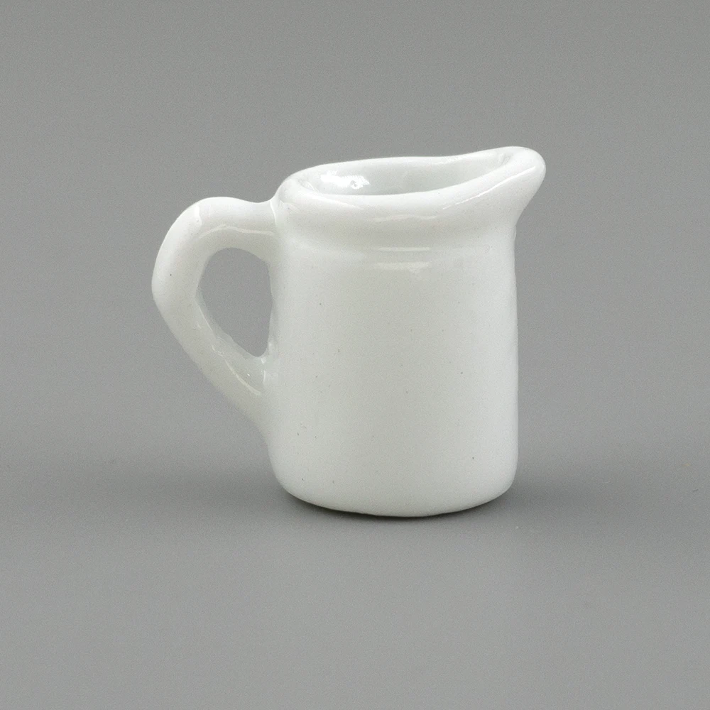 

1/12 Dollhouse Miniature Accessories Mini Ceramic Kettle Model Toys for Doll House Decoration