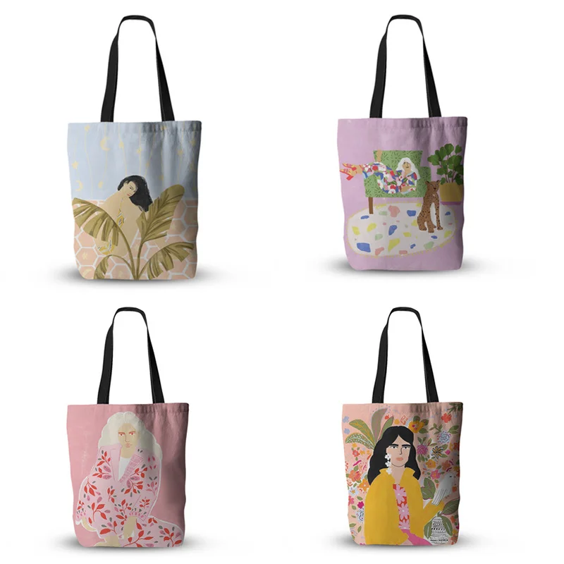 

Henri Matisse Shopping Bag for Women Graphic Canvas Tote Bag Women Harajuku Large Capacity Shoulder Bag Female Painting Print