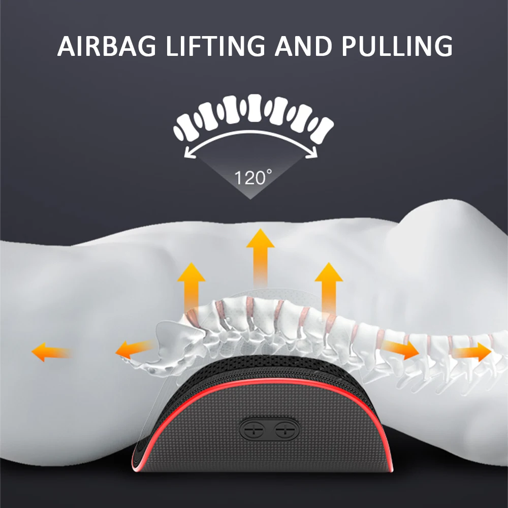 Массажер Электрический вибрирующий для спины и поясницы устройство снятия