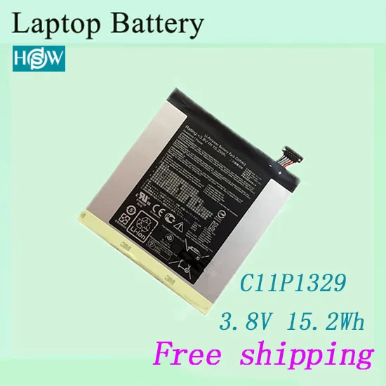 100% Новый аккумулятор для ноутбука ASUS MeMo Pad 8 ME181C ME181CX серии C11P1329 батареи Бесплатная