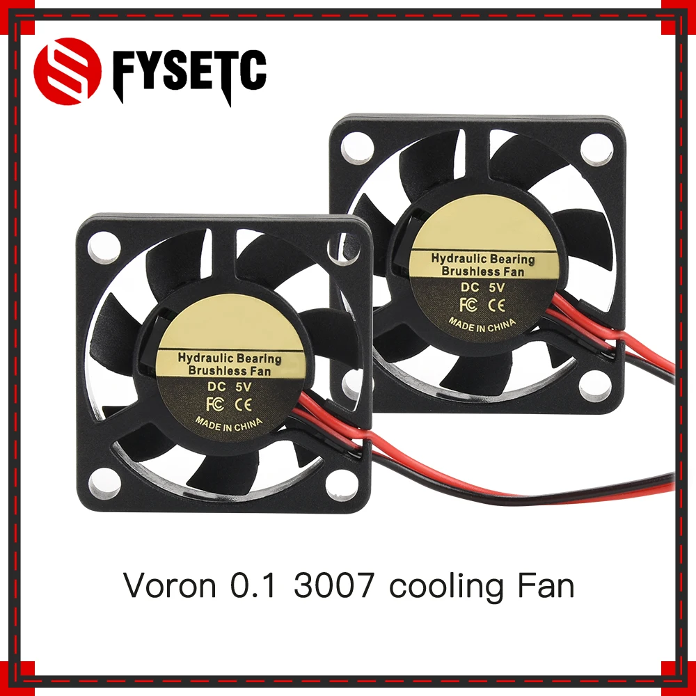FYSETC 1 шт. для аксессуаров 3D-принтера Voron 3007 5 в осевой вентилятор охлаждающий |