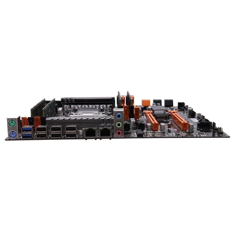 Комплект материнской платы X79 LGA2011 с двумя процессорами Intel E5 2689 8 канальный 8x4 ГБ 32