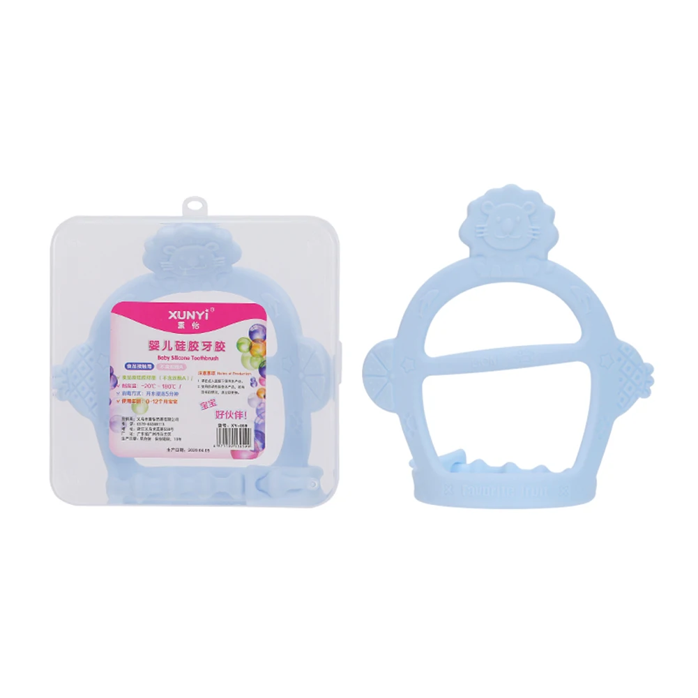 

Arc Design DIY Baby Bracelet Teether Silicone Nursing Toys Cartoon Pacifier