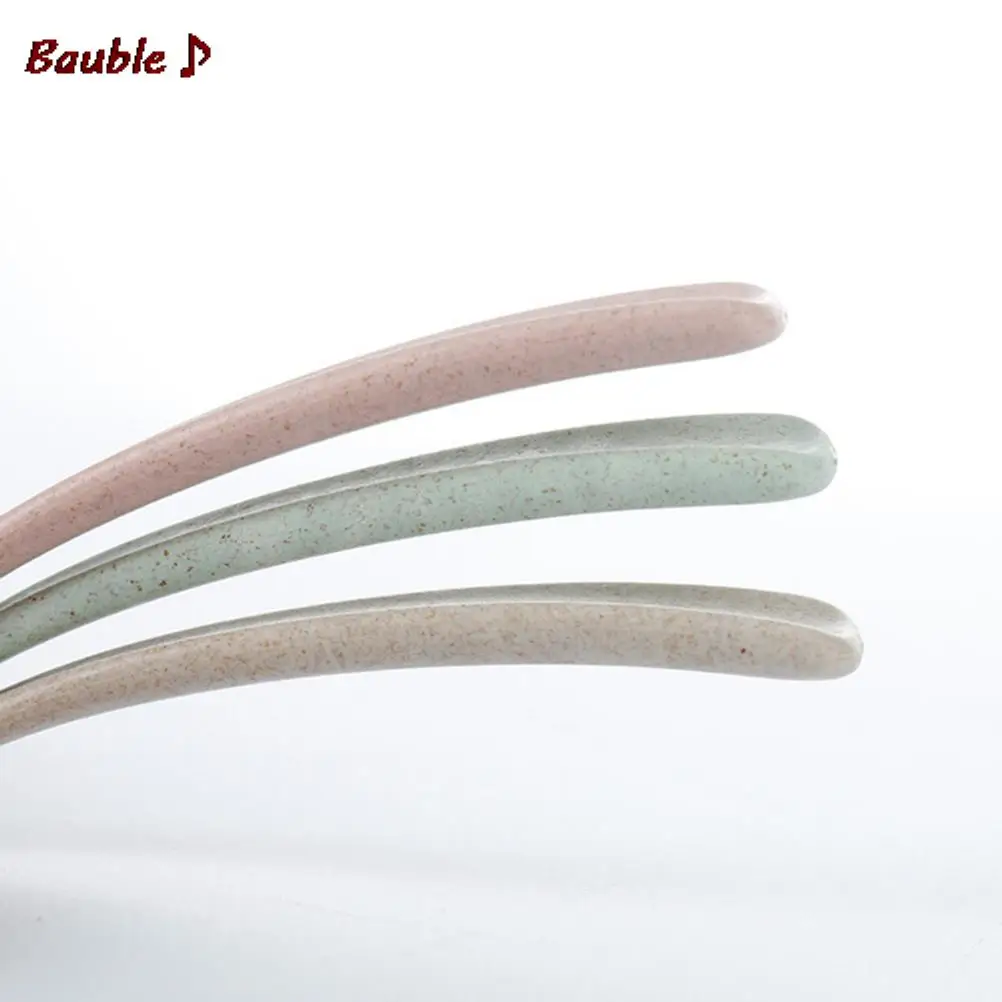 Pinkycolor детская ложка вилка безопасное питание столовые приборы набор температура