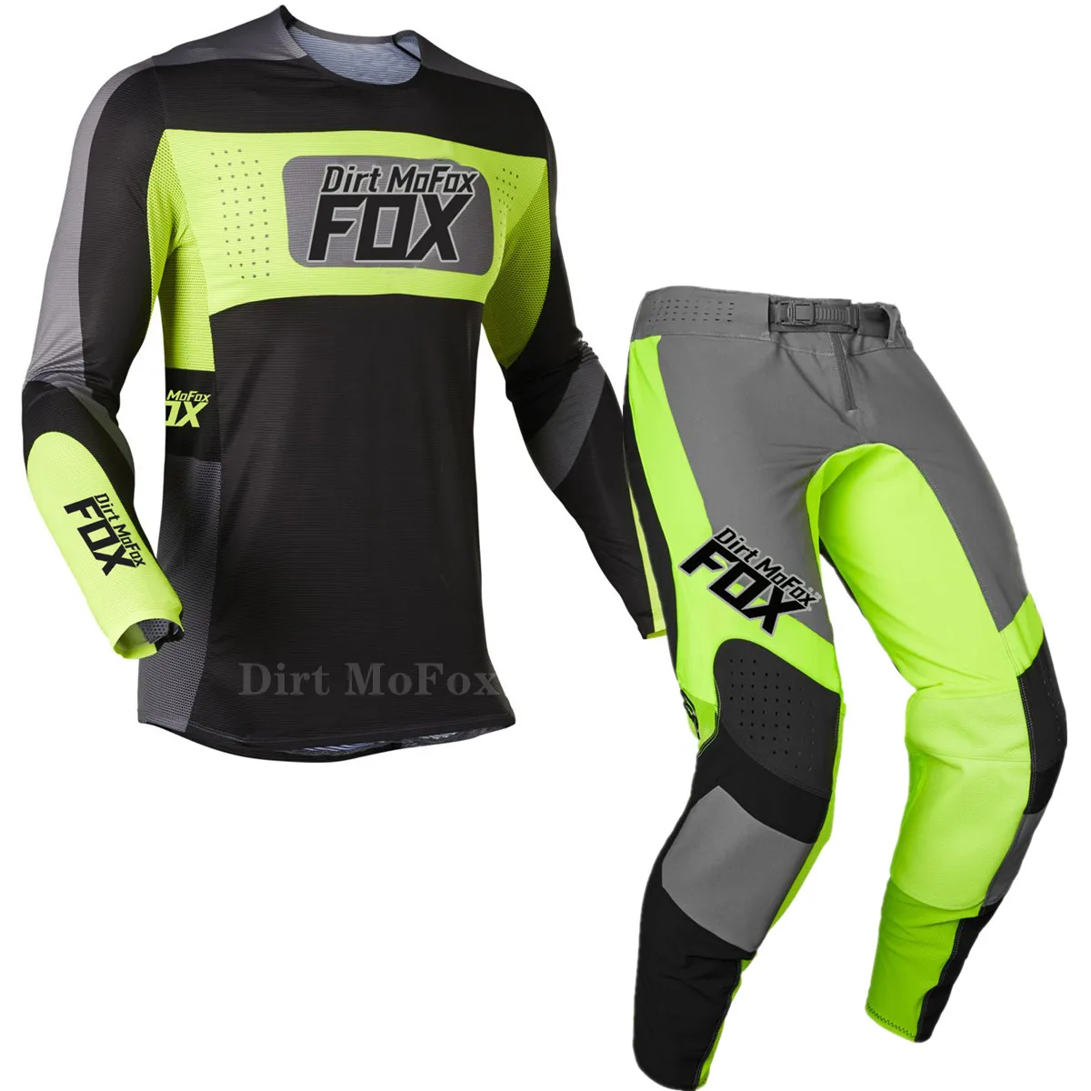 Motocross 360 Merz Gear Set Dirt MoFox 2022 Combo Jersey Pants MX BMX Bike Men Kits Offroad Moto Race Black Adult Suit | Автомобили и