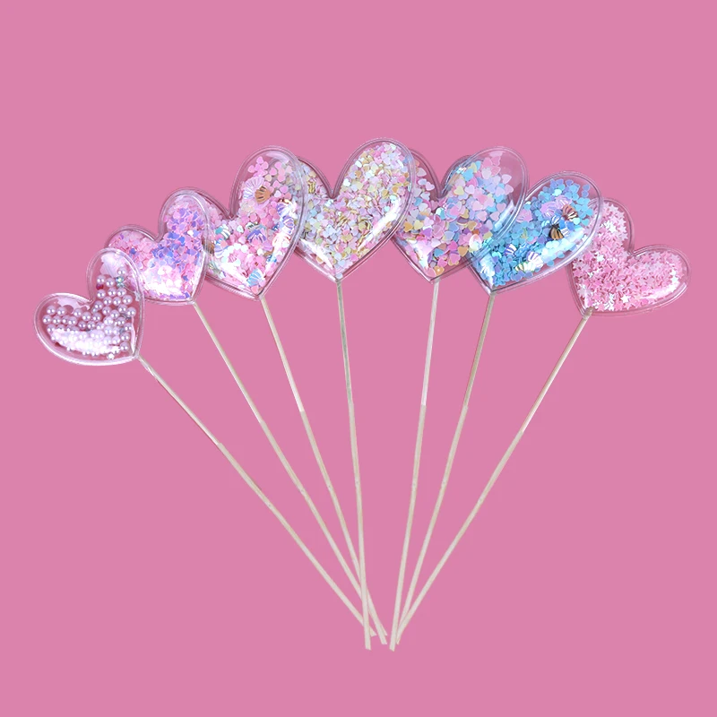 WEIGAO Bling Fairy ПВХ Топпер для торта Звезда облако Корона Радуга Единорог украшение день рождения единорог Радуга украшения торта поставки