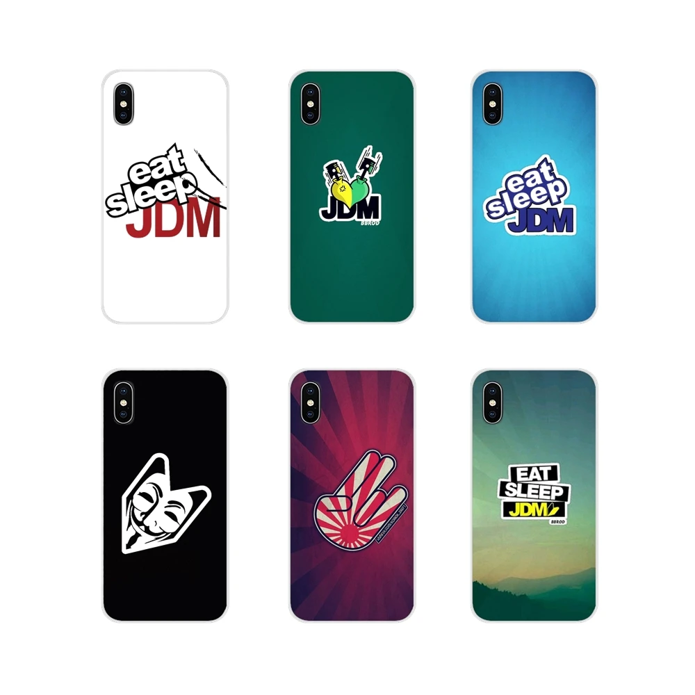 Аксессуары чехлы для телефонов Eat Sleep JDM Apple iPhone X XR XS 11Pro MAX 4S 5S 5C SE 6S 7 8 Plus ipod touch 5