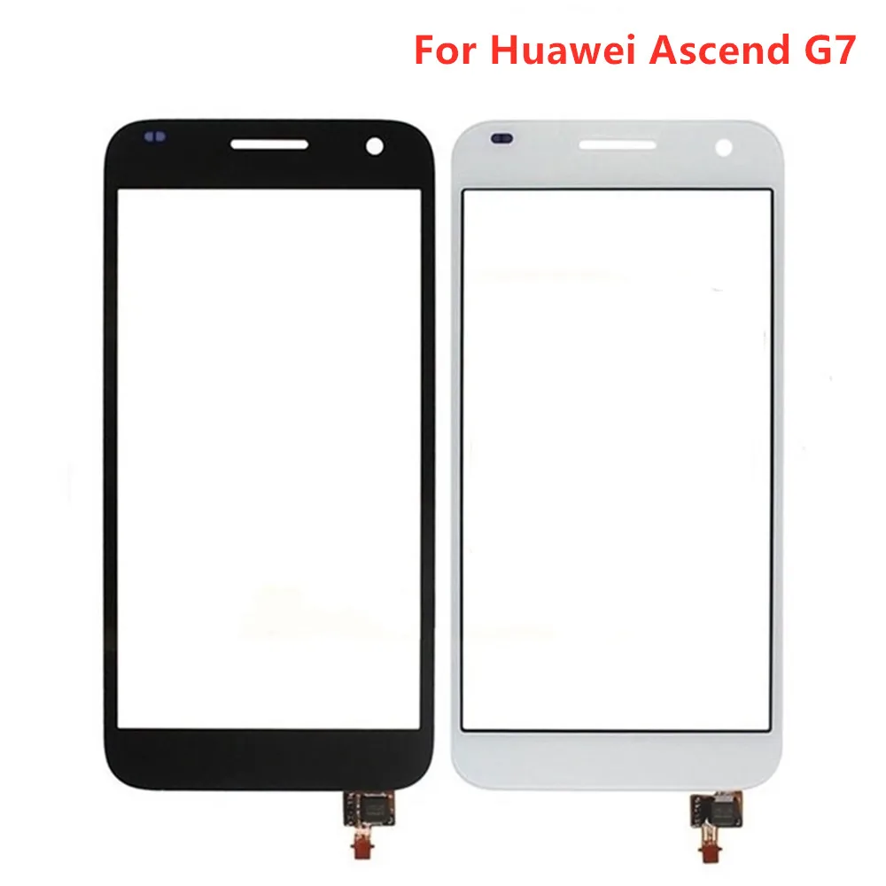 Сенсорный экран 5 шт./лот для Huawei Ascend G7 L01 L03 Сенсорная панель дигитайзер Датчик