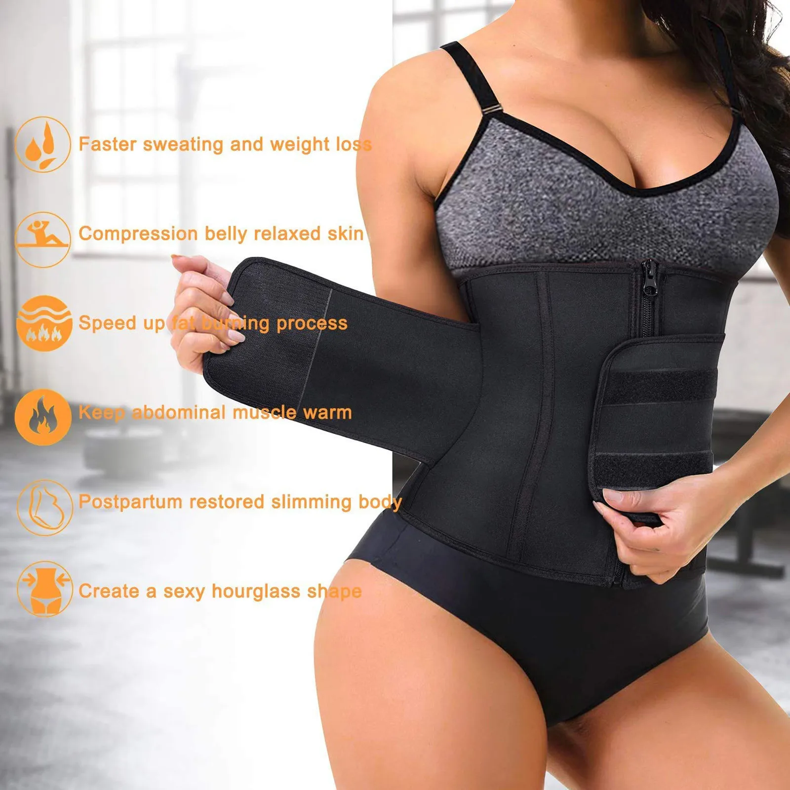 

Faja Reductoras Colombianas Post Surgery Slim Women Girdle Body Shaper Bodysuit Butt Lifter Shapewear Modeling Belt Shapers #M