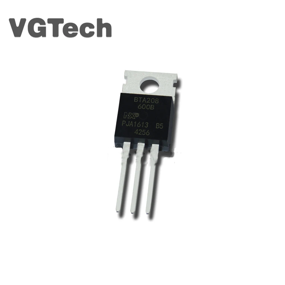 

10 шт BTA208-600B TO220 BTA208 TO-220 600V 8A BTA208-600